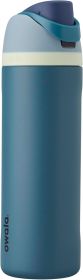 FreeSip Insulated Stainless Steel Water Bottle with Straw, BPA-Free Sports Water Bottle, Great for Travel