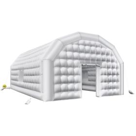 VEVOR Inflatable Nightclub, 29.5 x 19.7 x 13.1 ft Inflatable Party Tent with 1100W Blower & Sandbag, Blow up Night Club with 2 Windows