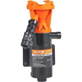 RV Portable Macerator Pump, 12V, 12GMP Quick Release RV Waste Pump