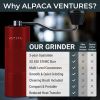 Manual Coffee Grinder Red Metallic Color Stainless Steel Conical Burr Coffee Grinder Manual with Adjustable Setting Double Bearing Hand Espresso Grind