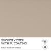 13' x 8' Manual Retractable Sun Shade Patio Awning with Durable Design & Adjustable Length Canopy, Beige