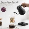 Gooseneck Electric Kettle with Temperature Control, 27oz Rapid Heating Electric Kettle for Pour Over Coffee/Tea, Auto Shut Off & Boil-Dry Protection