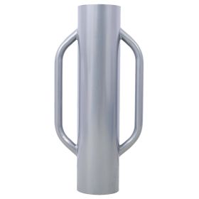 Iron Fence Post Driver, 37LB Metal Fence Post Driver With Handle, Heavy Duty T Post Pounder Rammer For Installing Fence Post (Option: Grey)